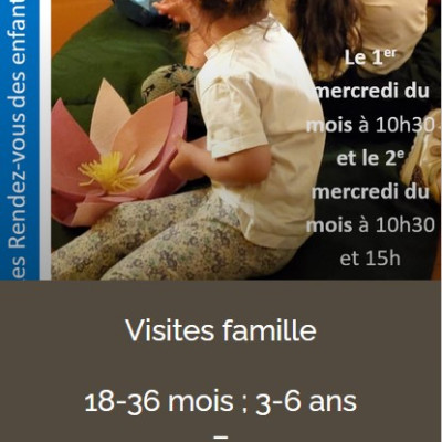 Activité: Visites  famille pour les 18-36 mois et 3-6 ans au Palais Fesch